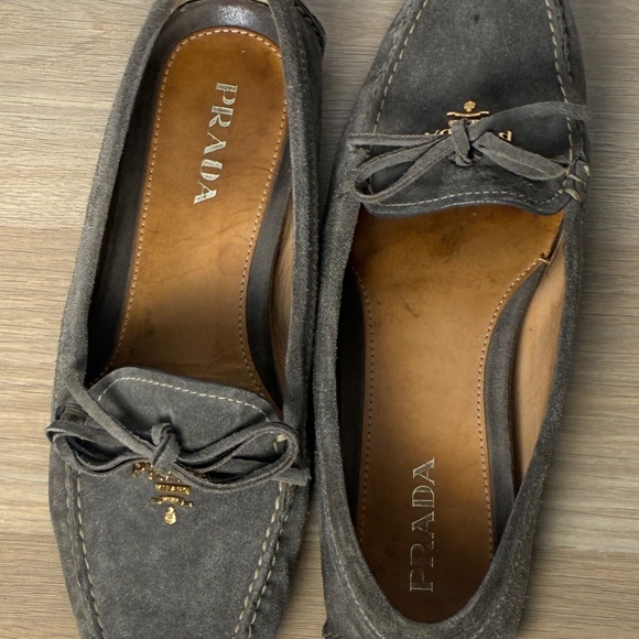 AUTHENTIC Prada Suede Driving Loafers - Picture 6 of 6